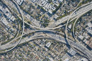 405 x 10 Freeway Interchange, West LA